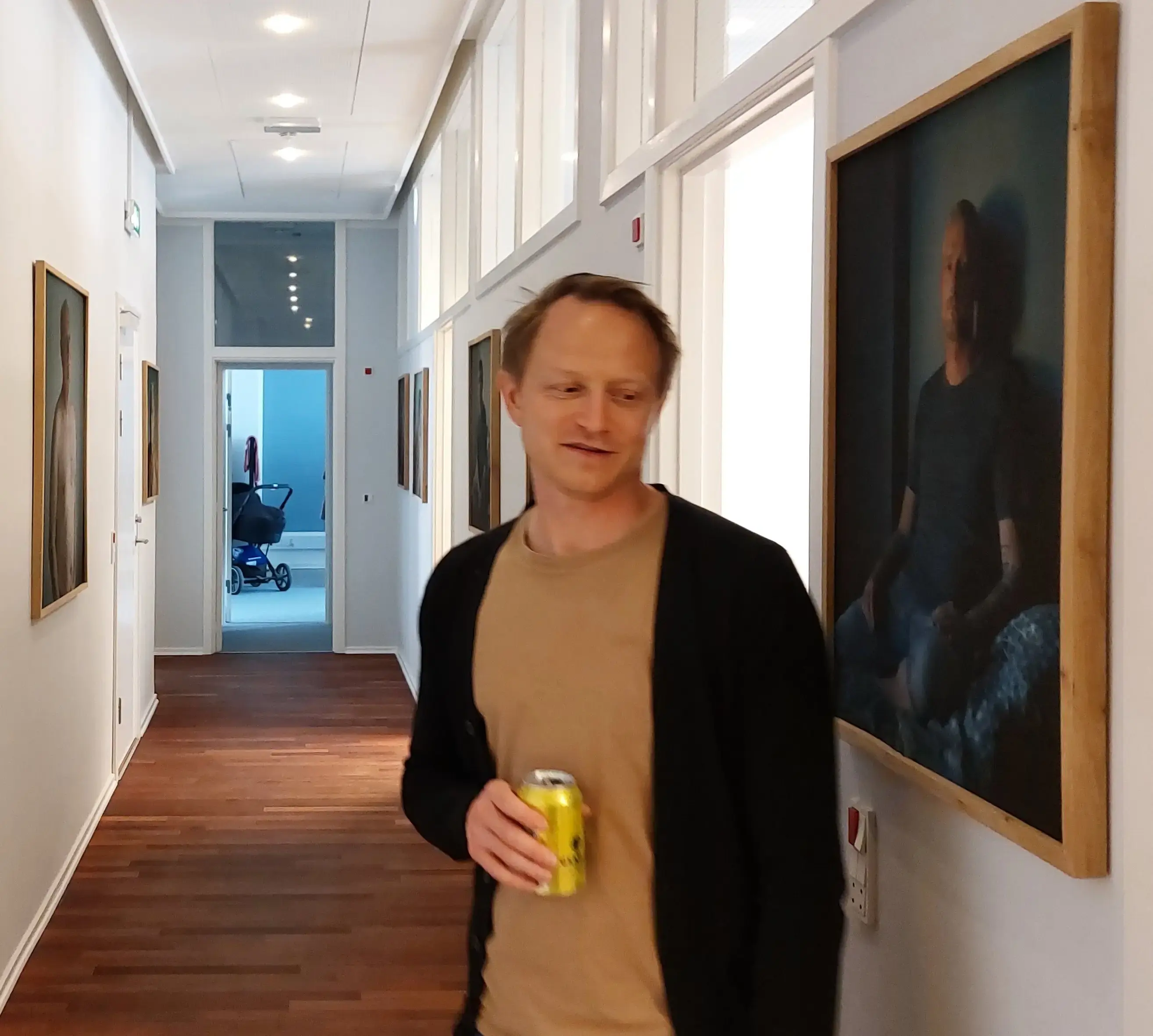 Daniel Grønn, seniorprojektleder fra Bang & Beenfeldt til receptionen